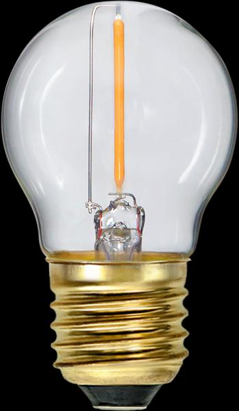 Immagine prodotto Star Trading G45 Bagliore morbido (E27, 0.80 W, 70 lm, 1 x, F)