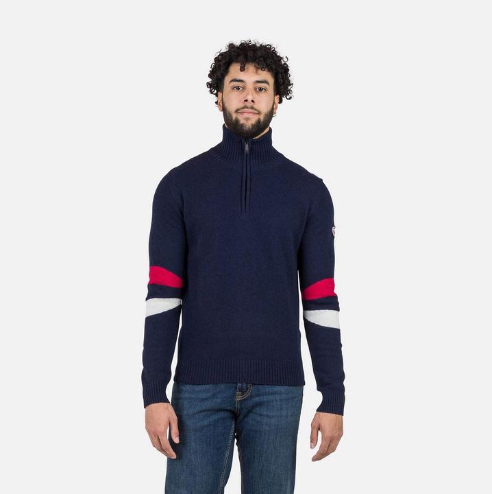 Rossignol Hz-Strickpullover mit Signatur (XXL)