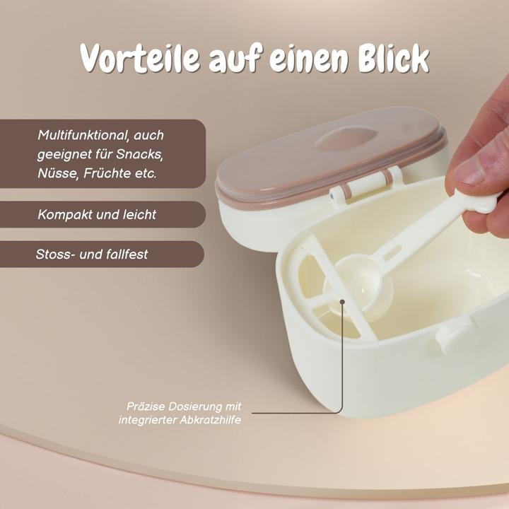 Produktbild Hermex Baby-Milchpulverbox Milchpulverspender Aufbewahrungsbox Lebensmittelbox Behälter