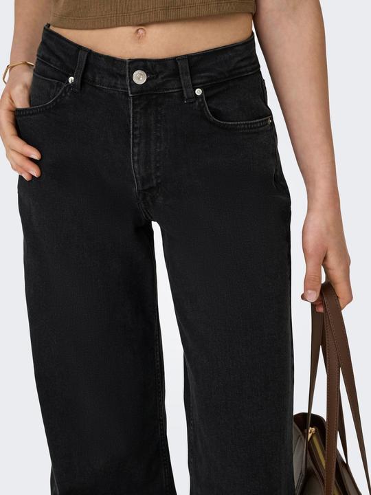 Immagine prodotto Only ONLCALIFORNIA Mittlere Taille Weiter Beinschnitt Jeans Jeans mit weitem Bein (W27/L34)