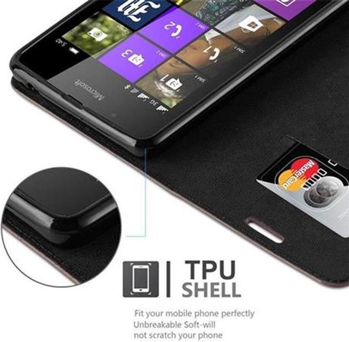 Produktbild Cadorabo Book Invisible Magnet Cover (Microsoft Lumia 540)