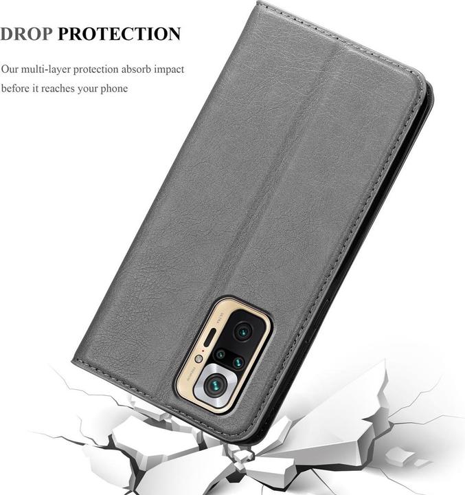 Immagine prodotto Cadorabo Libro Invis. Coperchio magnetico (Xiaomi Redmi Nota 10S, Xiaomi Mi Note 10)