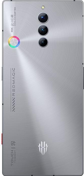 Produktbild ZTE Nubia Red Magic 8S Pro 5 (256 GB, Platinum, 6.80", Dual SIM, 50 Mpx, 5G)