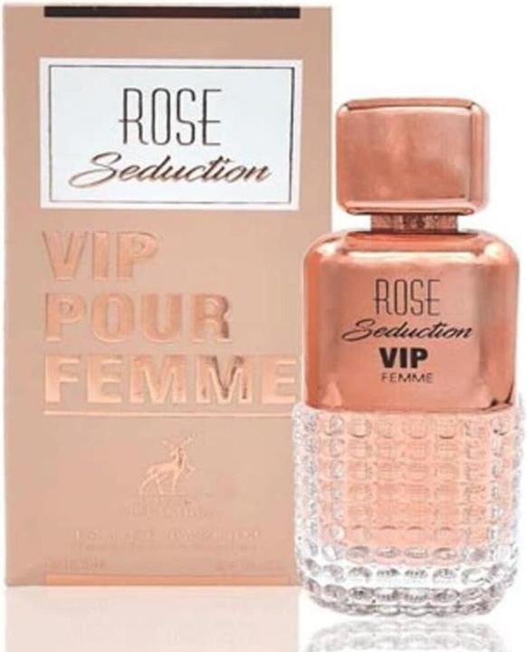 Actual product image Maison Alhambra Rose Seductin Vip Pour Femme 100ml (Eau de parfum, 100 ml)