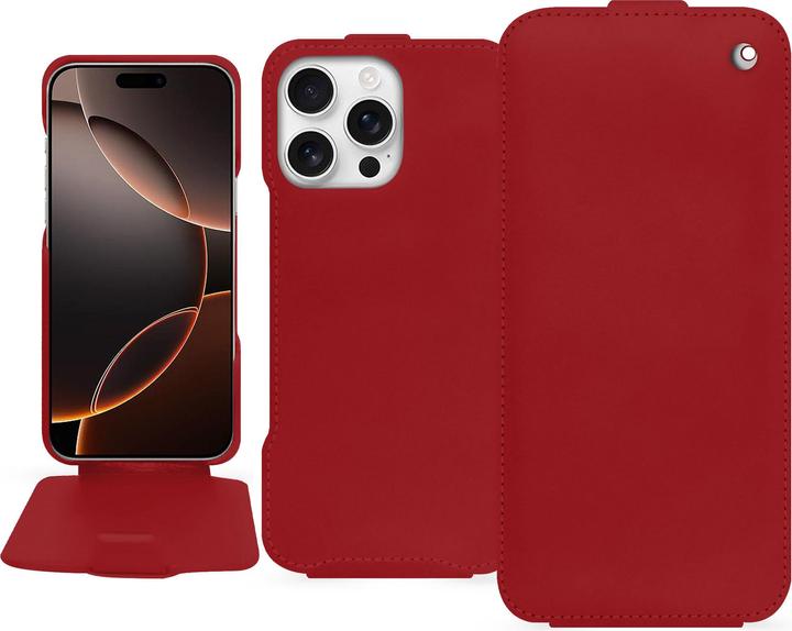 Productafbeelding Noreve Verticale jas van kalfsleer (Apple iPhone 16 Pro)