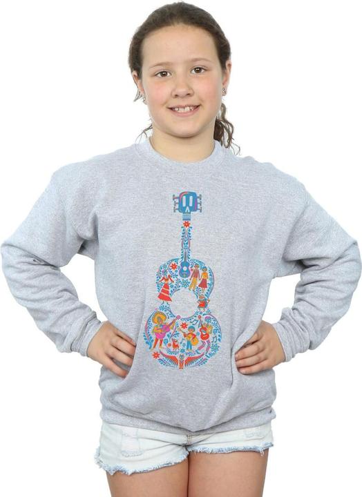 Produktbild Disney Coco Guitar Pattern Sweatshirt Mädchen (152, 158)