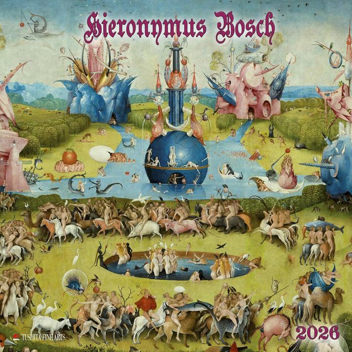 Produktbild Hieronymus Bosch 2026 (30 x 30 cm, Niederländisch, Polnisch, Deutsch, Italienisch, Französisch, Spanisch, Tschechisch, Englisch)