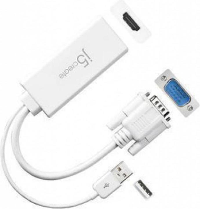 Produktbild j5Create VGA to HDMI + Audio (HDMI, 17.60 cm)