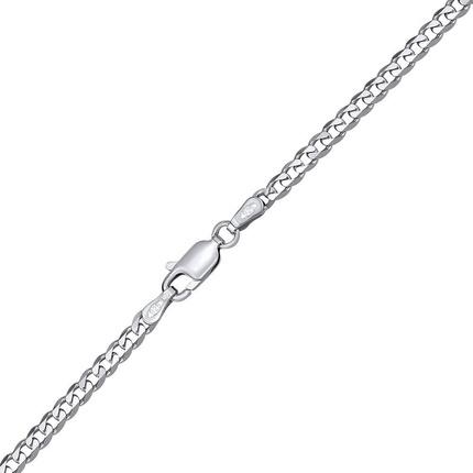 Produktbild Silvego MenÂ's silver chain Pancer TTT80GDN - Length: 55 cm (925 Sterling Silber)