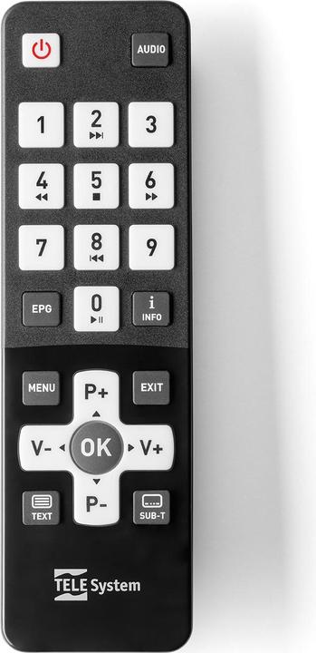 Produktbild Telesystem Einfacher Decoder (DVB-T2, DVB-T)