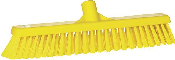Produktbild Vikan Broom 410mm Soft/Stiff, Yellow (10 Stk.)