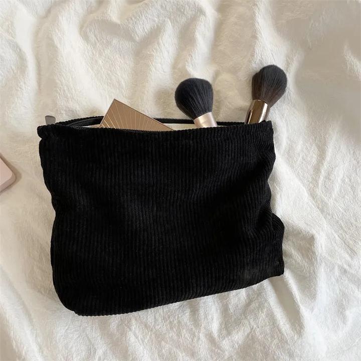 Produktbild Only-Bags.Store Cord Reise Kosmetiktasche Portable Make-up Aufbewahrungstasche Geldbörsen grosse Kapazität
