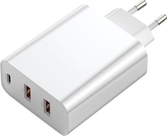Actual product image Baseus Charger 2 USB-A and 1 USB-C output (60 W)