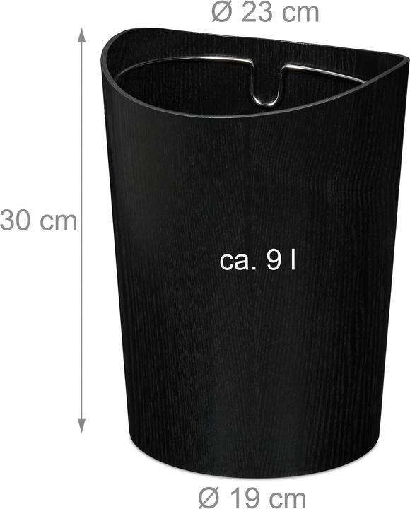 Image du produit Relaxdays Corbeille (9 l)