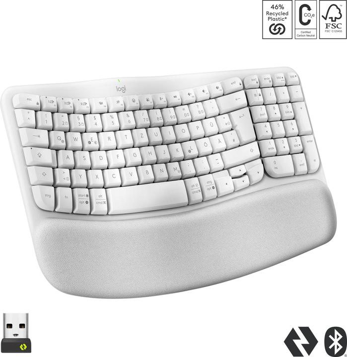 Productafbeelding Logitech Wave Keys for Mac (NL, Draadloze)