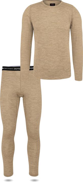 Actual product image Normani Herren Merino Unterwäsche-Set Melbourne/Sydney - 9127 (6XL)