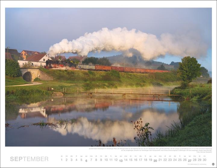 Produktbild Heye Eisenbahn-Romantik Posterkalender 2026 (44 x 34 cm, Harter Einband, Deutsch)