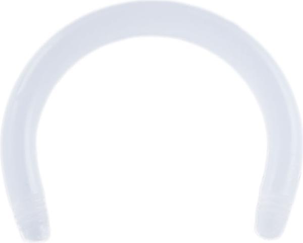 Produktbild Star Piercing Circular Barbell-Stab transparent (Acryl, ohne Messing)