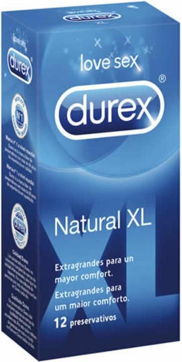 Actual product image Durex Natural XL 12 Units (12 pcs.)