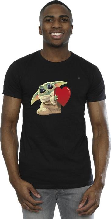 Image du produit Star Wars - T-shirt THE MANDALORIAN THE KIDS WITH HEART - Homme (S)
