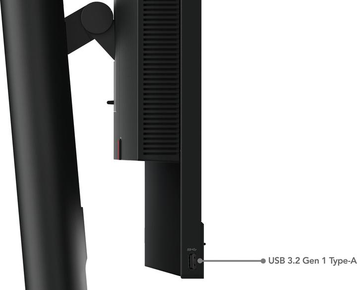 Actual product image Lenovo ThinkCentre Tiny-in-One 24 Gen 5 (1920 x 1080 pixels, 23.80")