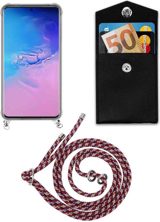 Produktbild Cadorabo TPU Handy Kette SILBER Cover
