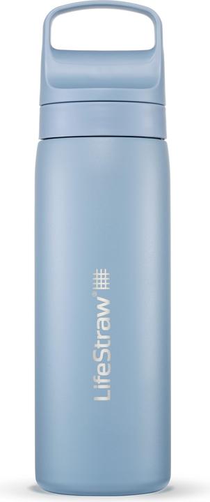 Actual product image LifeStraw Go Steel 530ml (icelandic blue)