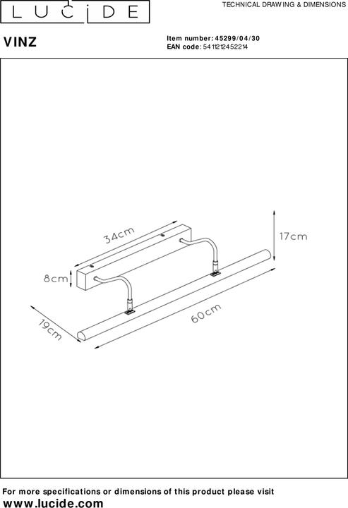 Actual product image Lucide Display & Picture Lights (G9)