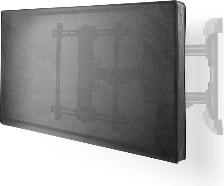 Nedis Outdoor TV Screen Cover Screen Size: 55 - 58 " Hook and Loop Closing / Remote Control Holder / (58")