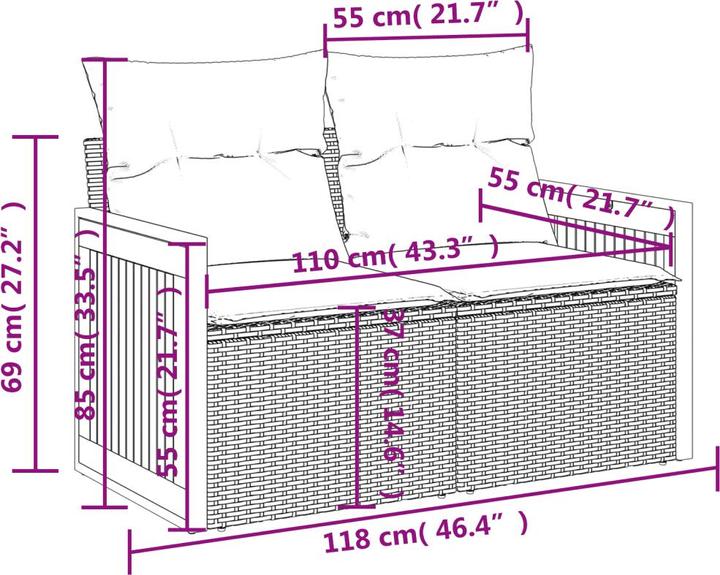 Actual product image VidaXL Prikt