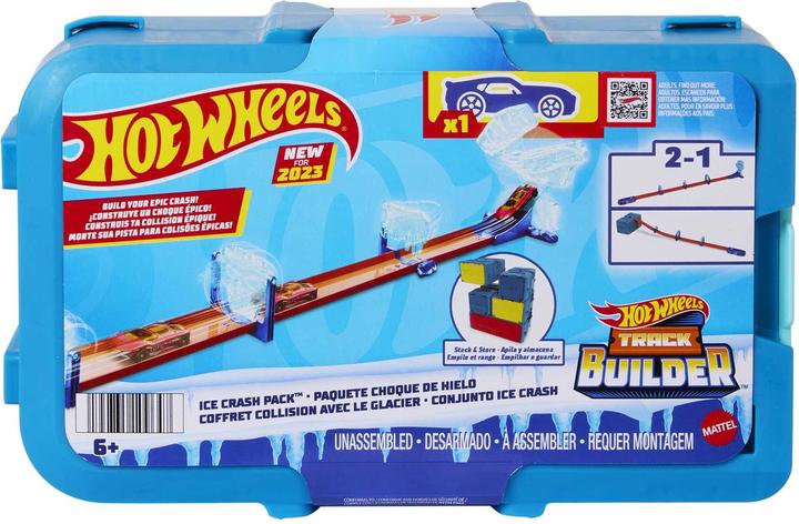 Image du produit Hot Wheels Track Builder Ice Crash Pack