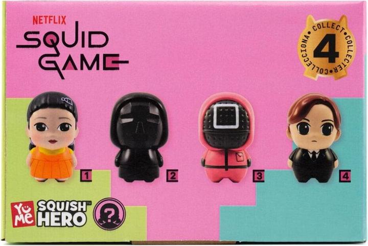 Image du produit YuMe Squid Game Squish Hero Figurines anti-stress 8 cm Présentoir (12)