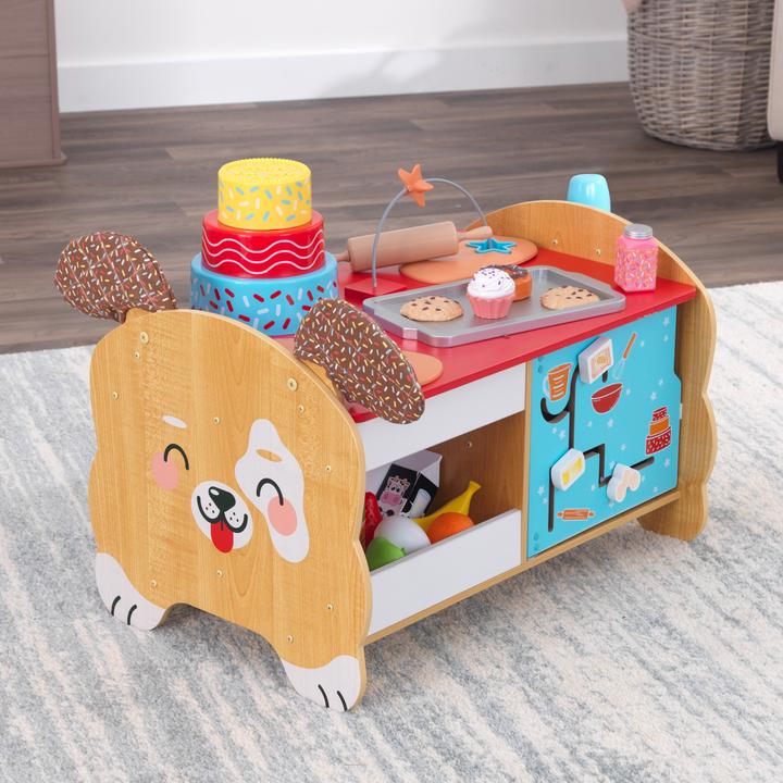 Produktbild KidKraft Foody Friends: Delux-Backspass-Center Hundebaby