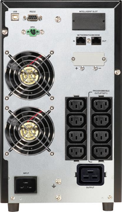 Immagine prodotto Powerwalker VFI 3000 CG PF1 3000VA / 3000W Online UPS Tower doppia conversione SNMP Slot Power Factor One (3000 VA, 3000 W, Doppio convertitore online UPS)