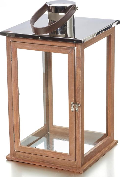 Balthasar Naturholz Laterne (255 x 255 x 450 mm, 1 x)