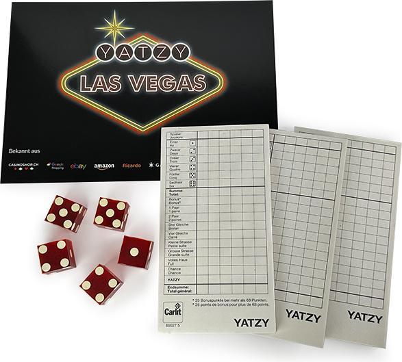 Casinoshop Yatzy Las Vegas Würfelspiel