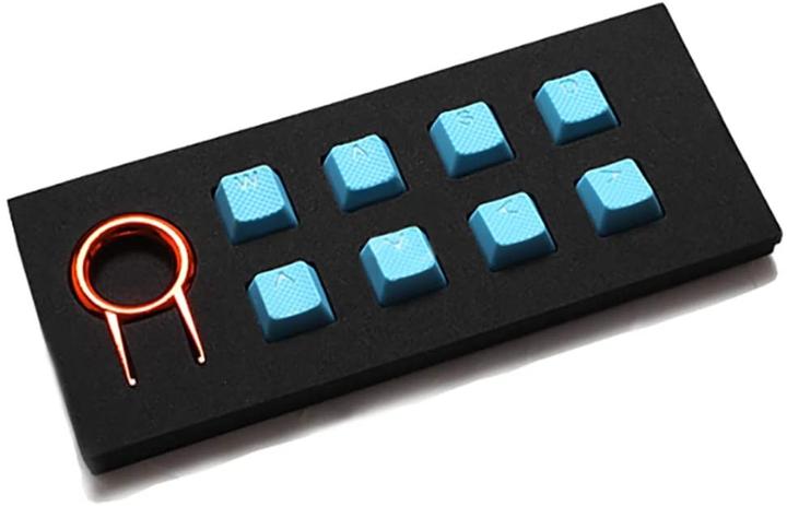 Actual product image Tai-Hao 8-Key Rubber Keycap Set