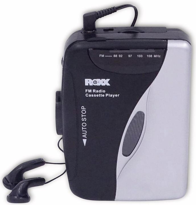 Actual product image Roxx Portable cassette player PCP300