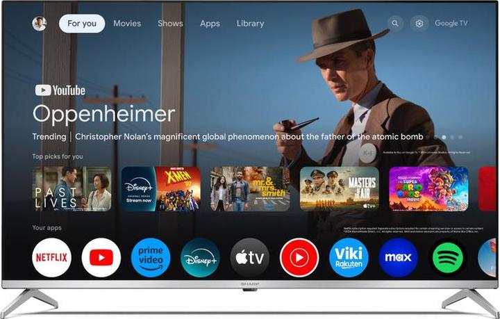 Productafbeelding Sharp 43GP6260E silber (43", QLED, 4K, 2025)