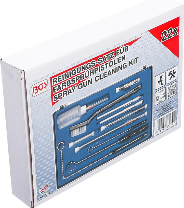 Actual product image BGS Spray Gun Cleaning Kit 22 pcs.