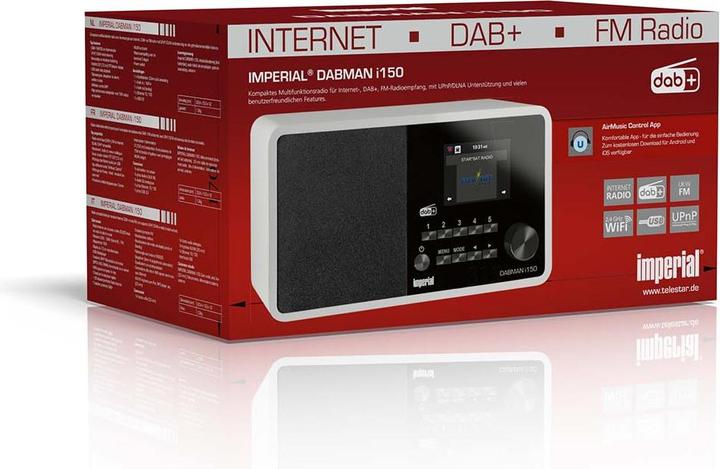 Produktbild Imperial Dabman i150 (Internetradio, DAB+, FM, UKW, WLAN)