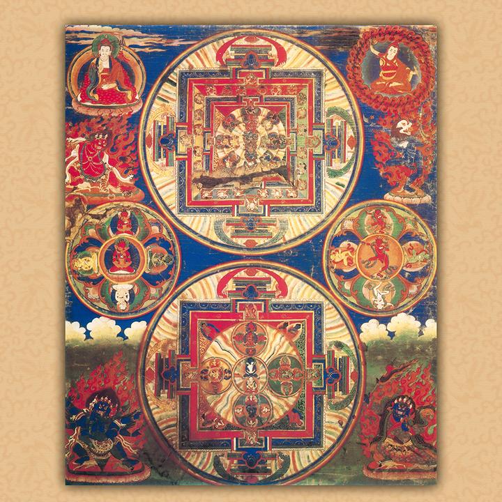 Produktbild The Healing Mandalas 2024 (30 x 30 cm, Harter Einband, Deutsch, Niederländisch, Tschechisch, Polnisch, Französisch, Spanisch, Italienisch, Englisch)
