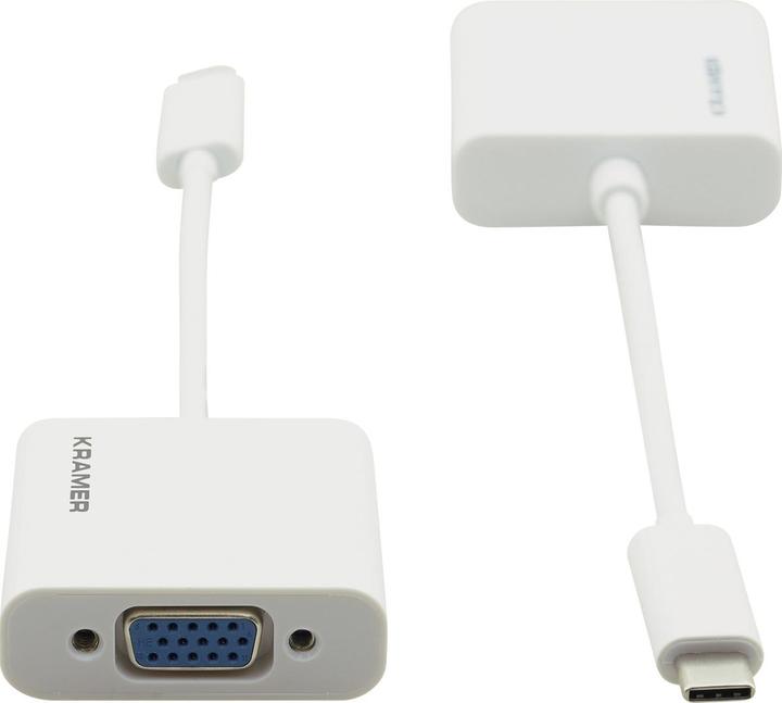 Produktbild ADC-U31C/GF - Externer Videoadapter - USB-C 3.1 - VGA - weiss (USB Typ-C, VGA, 17 cm)