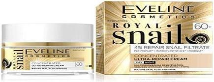 Image du produit Eveline Royal Snail 60+ crème de jour et de nuit pour le visage avec mucus d'escargot 50ml (50 ml, Crème 24h)