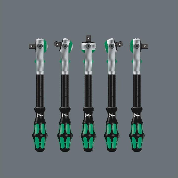 Immagine prodotto Wera 8100 SA 6 Zyklop Speed Ratchet Set (13 mm, 11 mm, 12 mm, 10 mm)