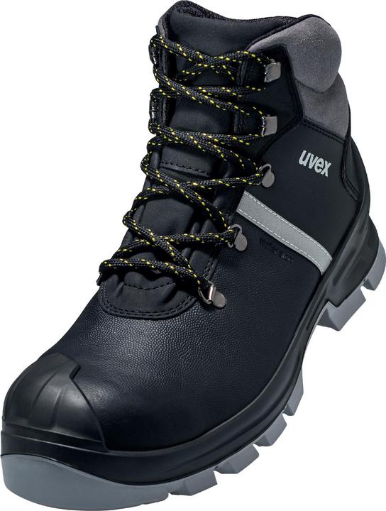 Produktbild Uvex Safety 6510346 Sicherheitsstiefel S3 Schuhgrösse (EU): 46 Schwarz, Grau 1 Paar (S3, 46)
