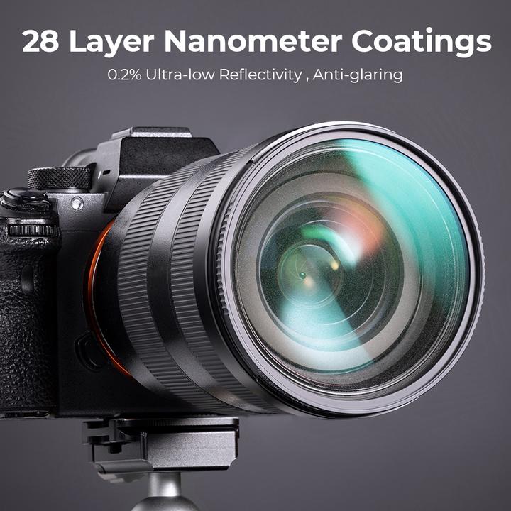 Produktbild K&F Concept Filter K&F Filter Diffuser HD Black Mist 1/8 K&F 46mm 46 mm (46 mm, Black Mist Filter)