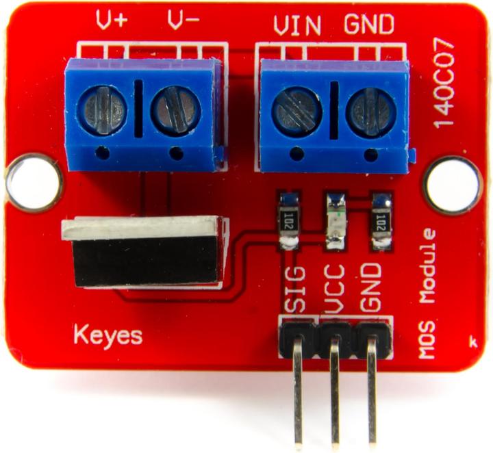 Actual product image Purecrea IRF520 MOSFET Driver Module