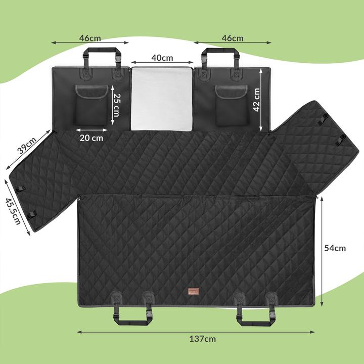 Image du produit Kingsleeve Couverture pour chien pour la voiture (Chien, Lavable)