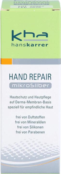 Immagine prodotto Hans Karrer Crema Riparazione Mani Microsilver, 50 ml Crema (50 ml)